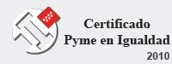 Certificado Pyme en Igualdad 2010